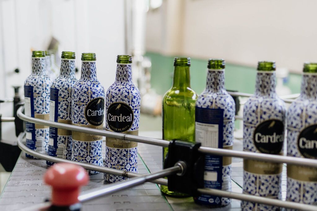 Sllevado de botellas para vino, vinagre, licores y AOVE
